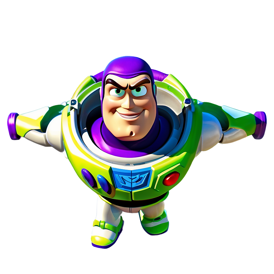 Buzz Lightyear Dynamic Action Png Nfw