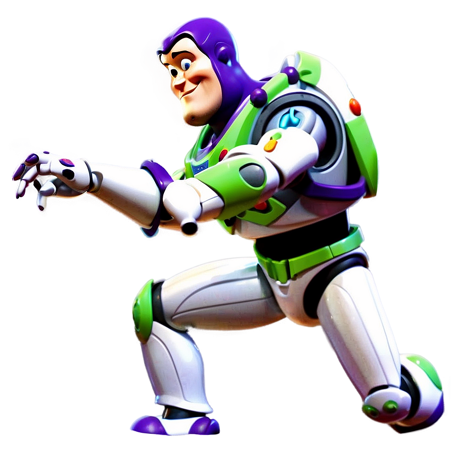 Buzz Lightyear Dynamic Action Png Tfk