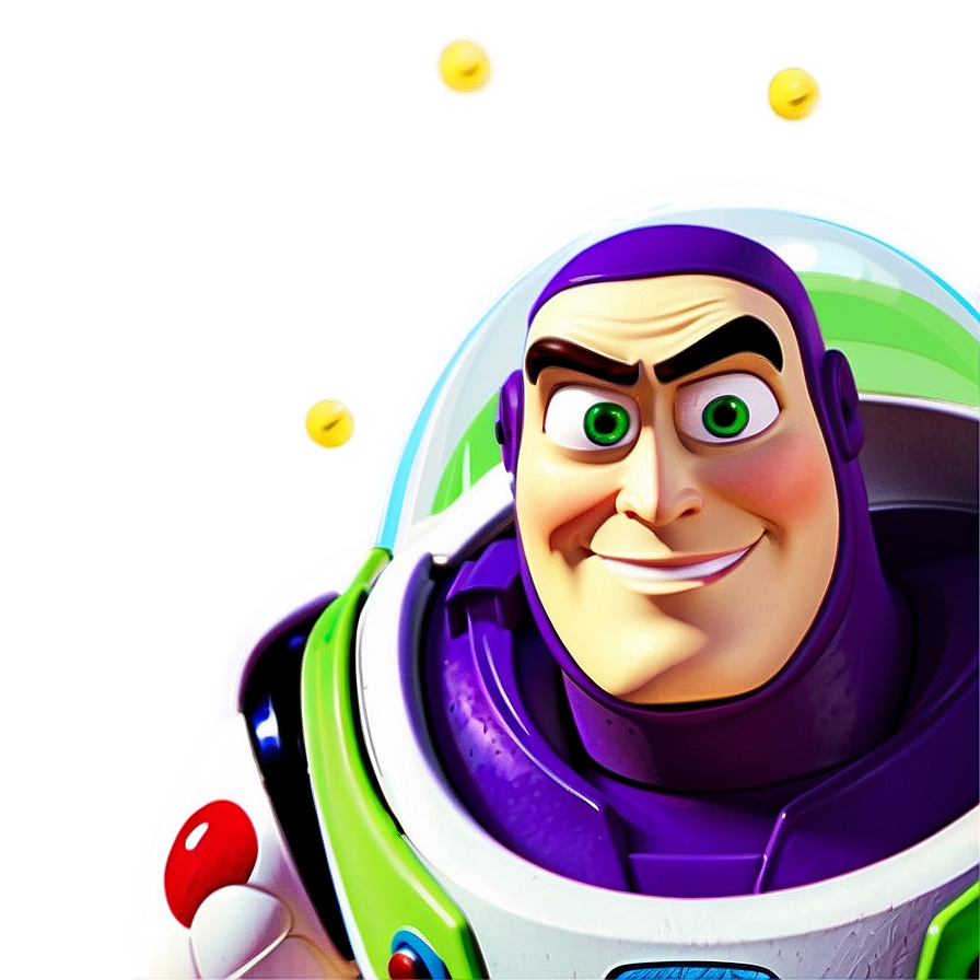 Buzz Lightyear Face Close-up Png 25