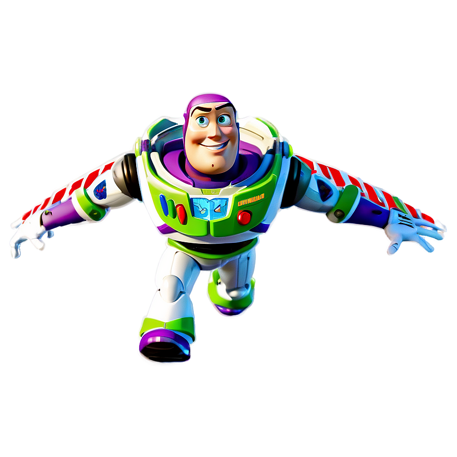 Buzz Lightyear In-flight Png Qow93