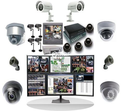 C C T V Security Camera System Components