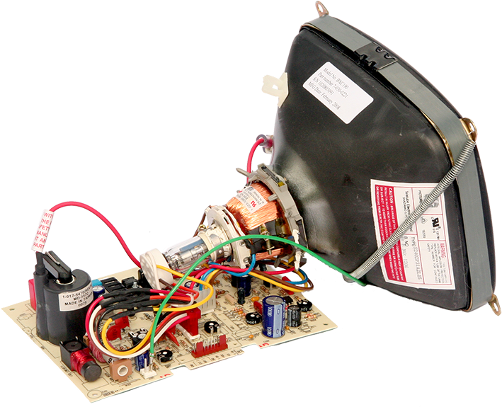 C R T Monitor Internal Components