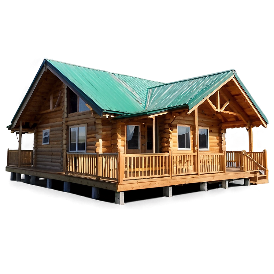 Cabin With Wraparound Deck Png 26