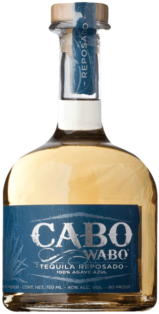 Cabo Wabo Reposado Tequila Bottle