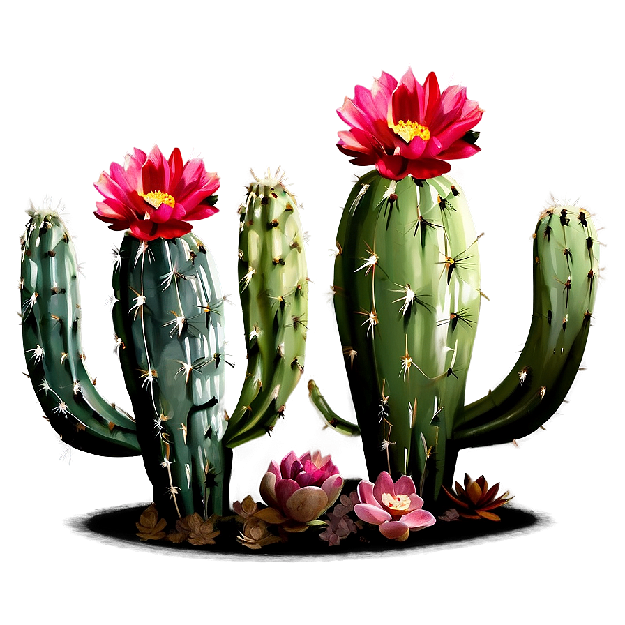 Cactus Flower Png Lje