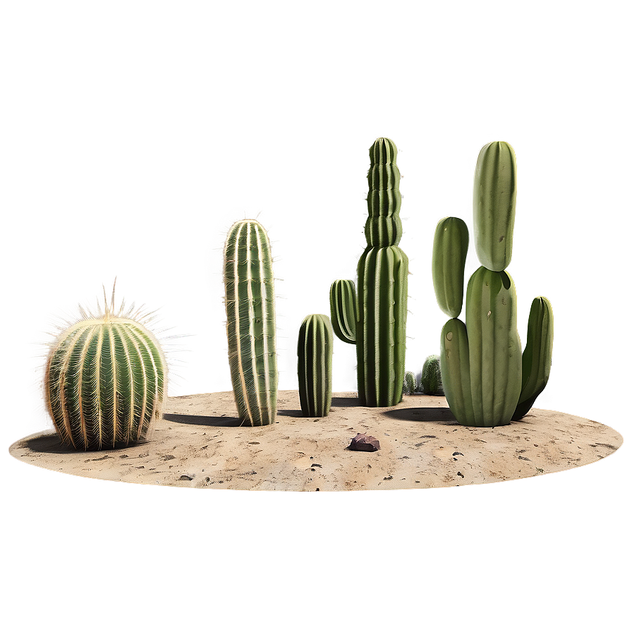 Cactus Garden Scene Png 06282024