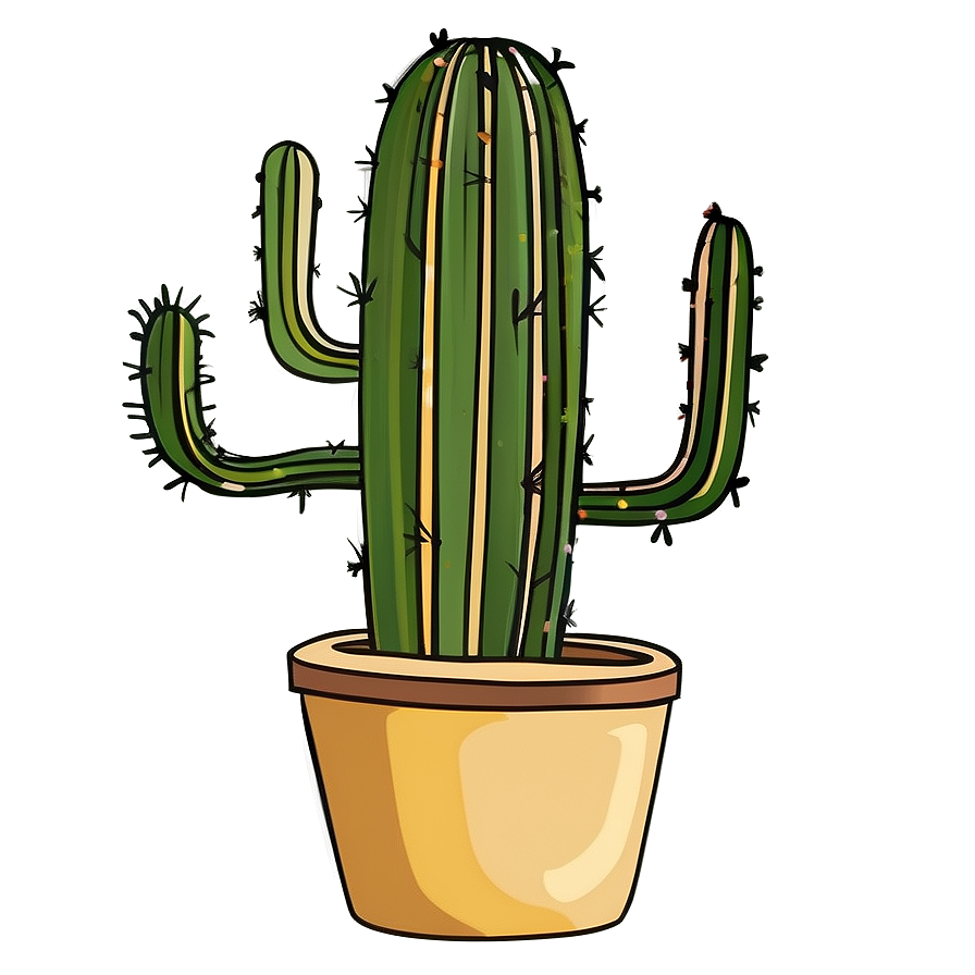 Cactus Illustration Png 56