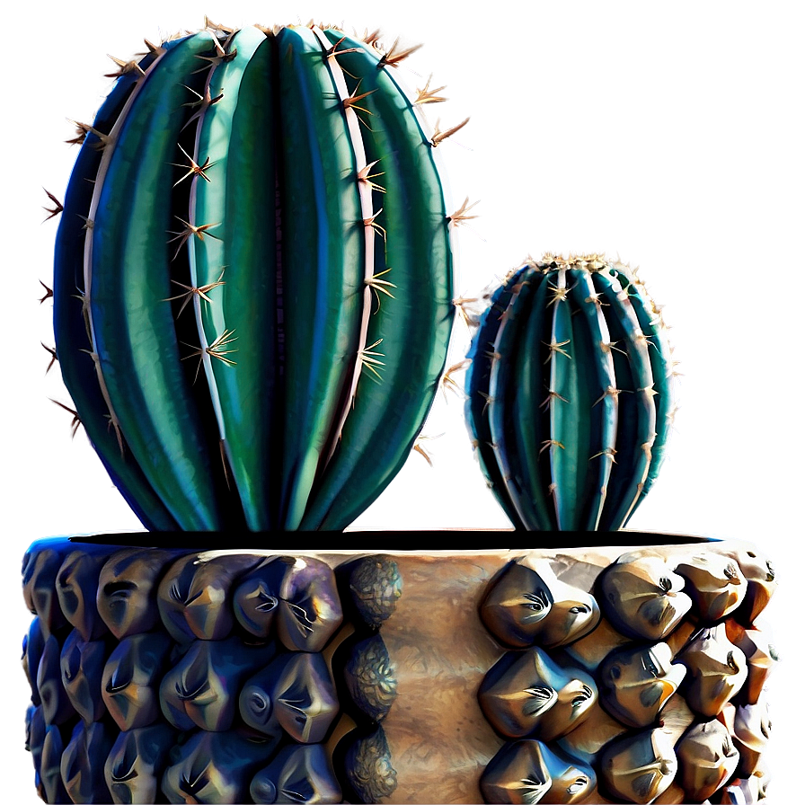 Cactus In Terracotta Pot Png Pfr55