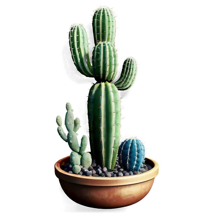 Cactus Landscape Png Nlv37