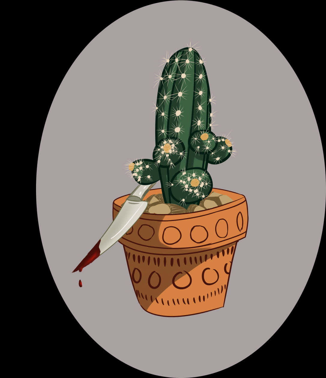 Cactus Painting Mishap