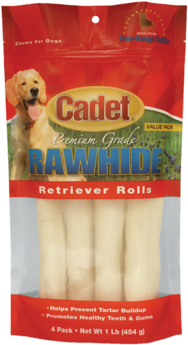 Cadet Rawhide Retriever Rolls Dog Chews