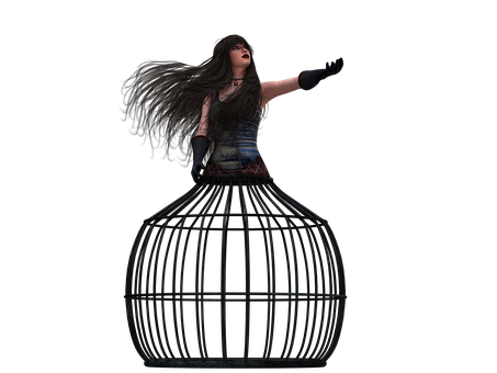 Caged Woman Artistic Expression.jpg