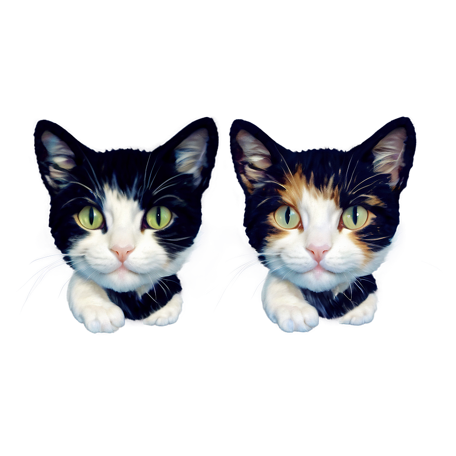 Calico Cat Design Png C