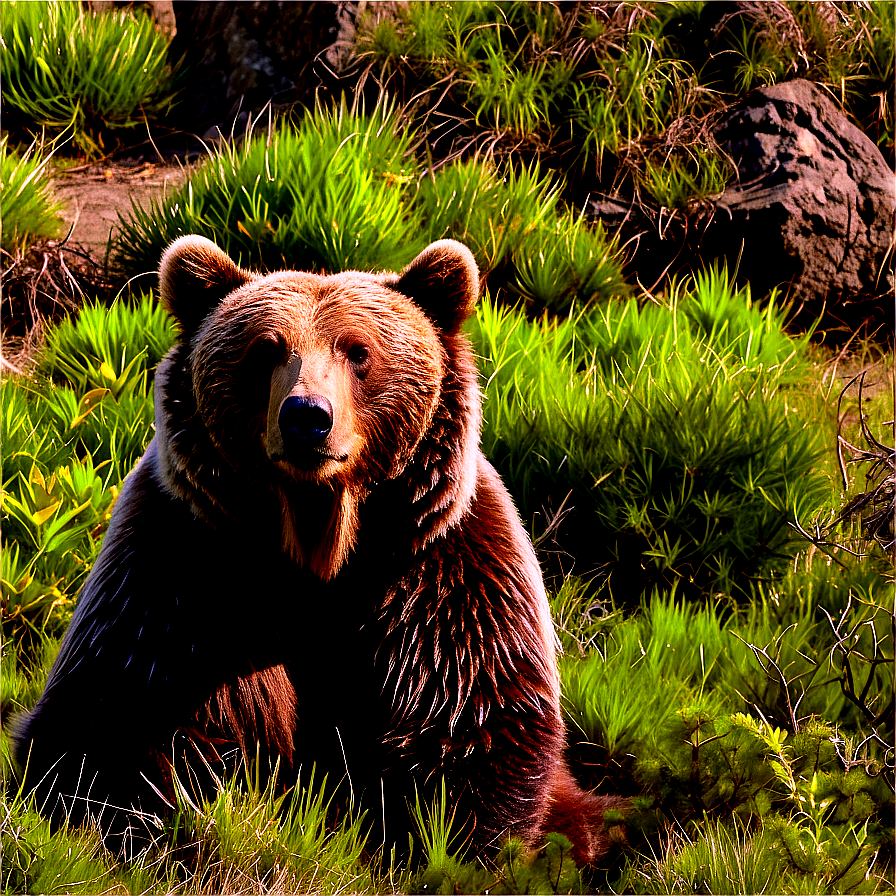 California Bear In Nature Png 06262024