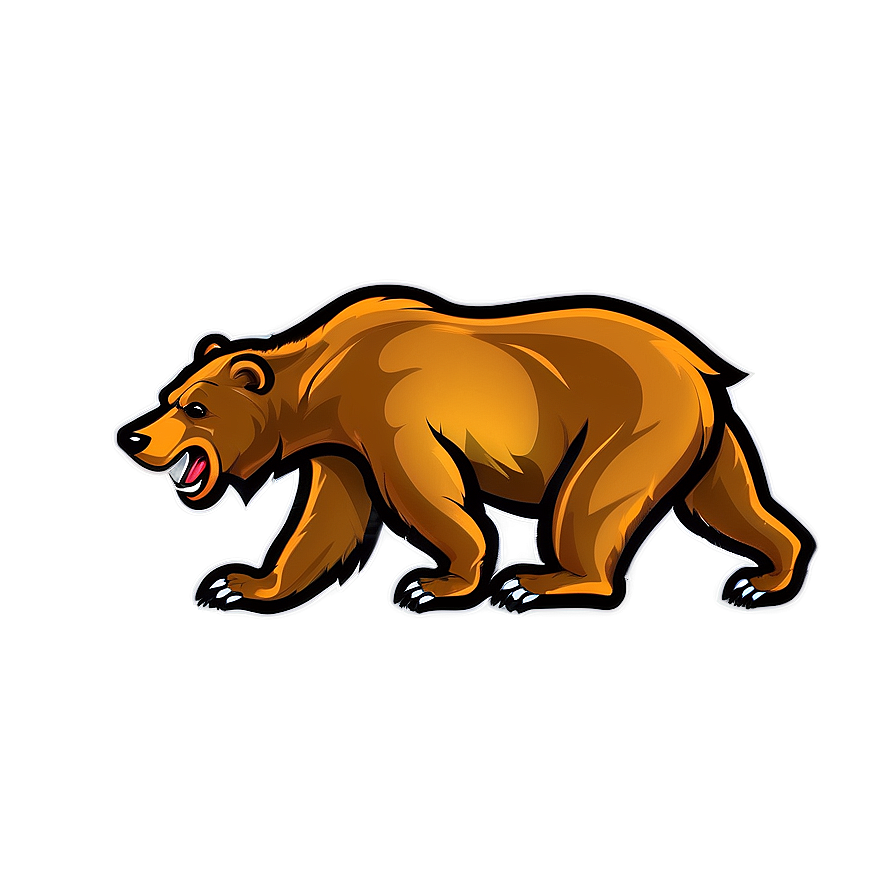 California Bear Mascot Png 1