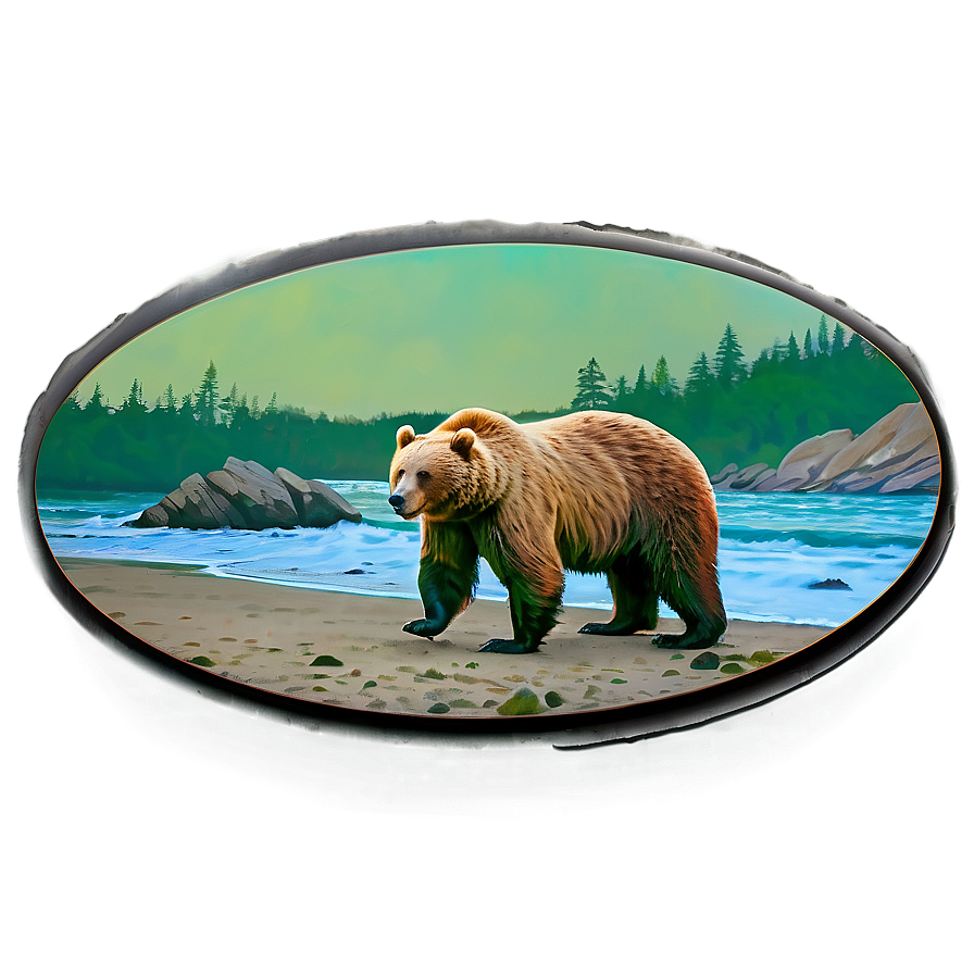 California Coastal Bear Png Wbd