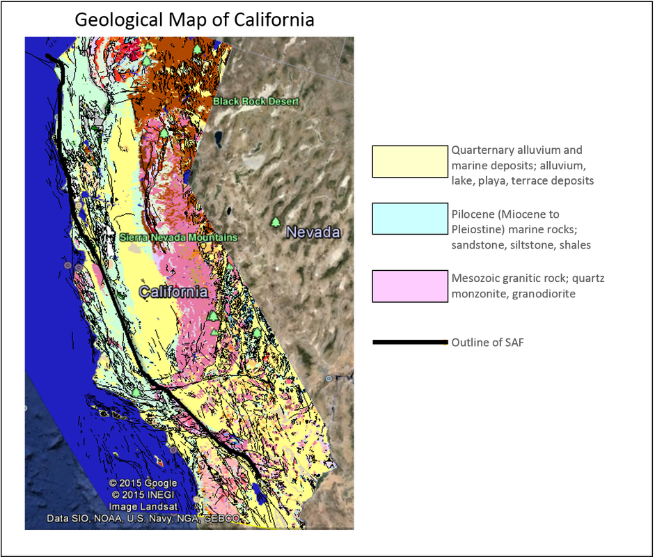 California Geological Map