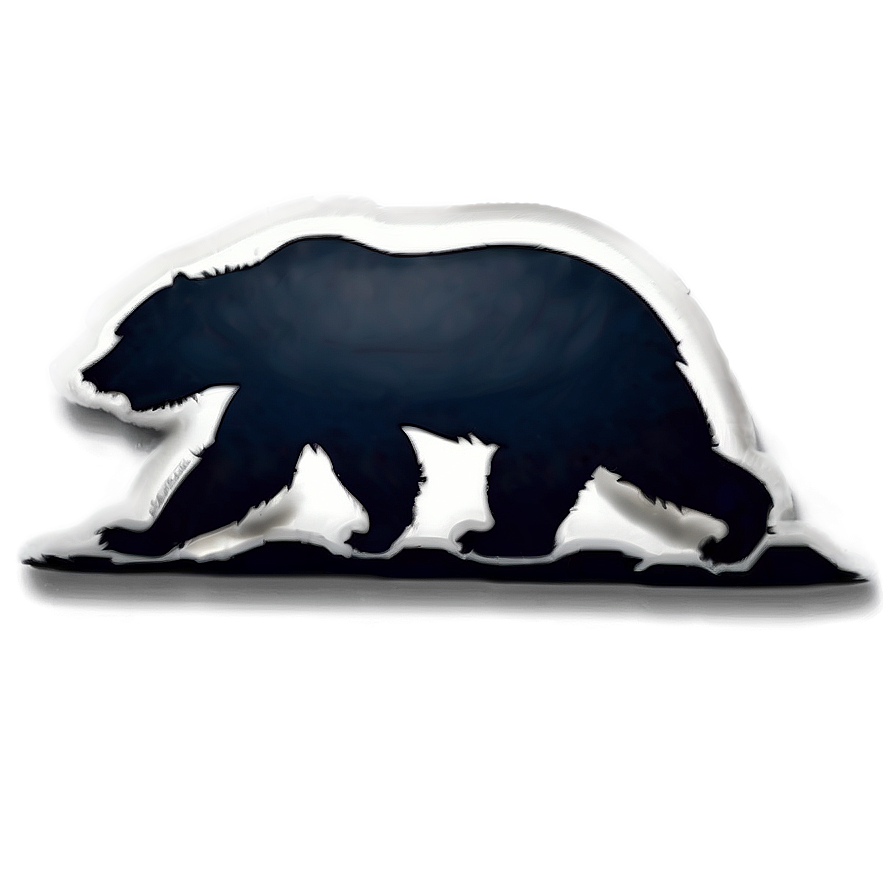 California State Bear Silhouette Png 06262024