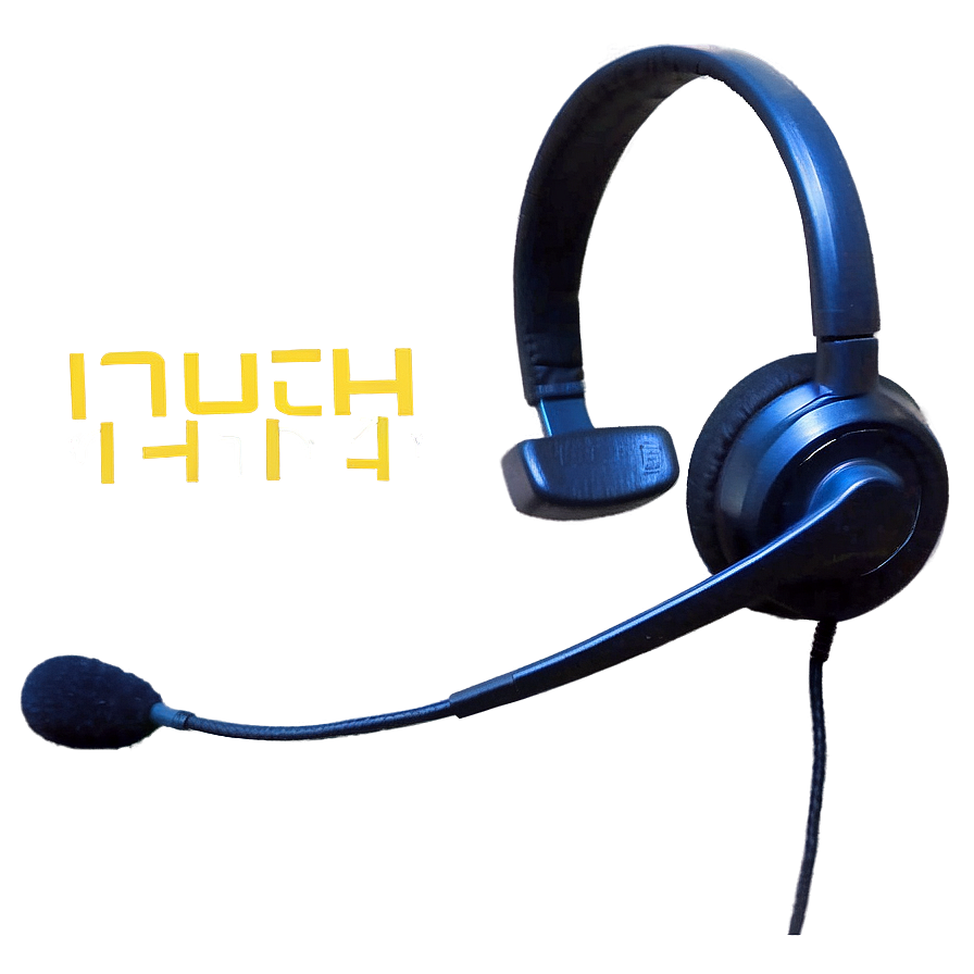 Call Center Headset Png 05252024