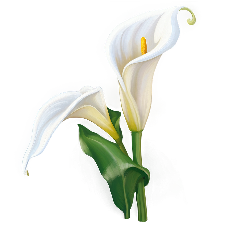 Calla Lily Wedding Bouquet Png Tyo2