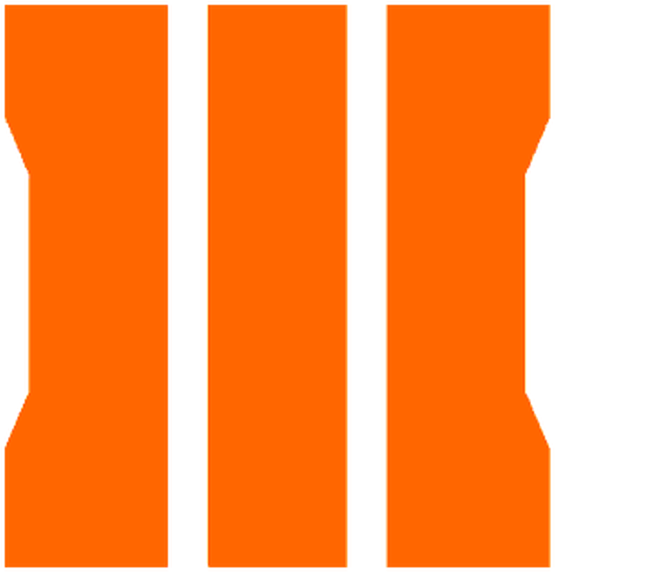 Callof Duty Logo Orange