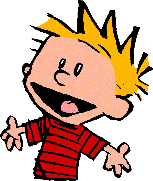 Calvin Happy Expression