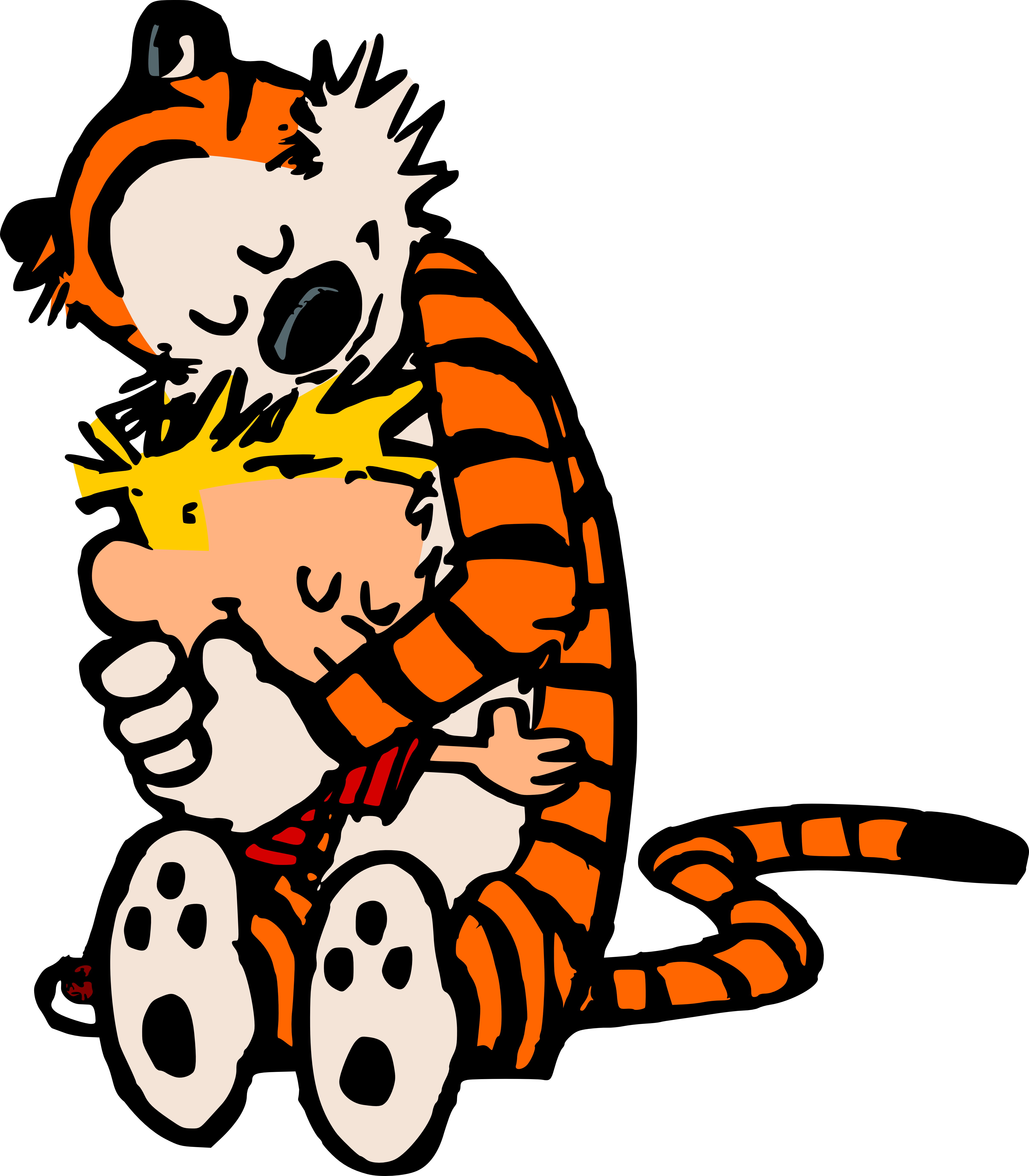 Calvinand Hobbes Embrace