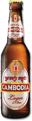 Cambodia Lager Beer Bottle