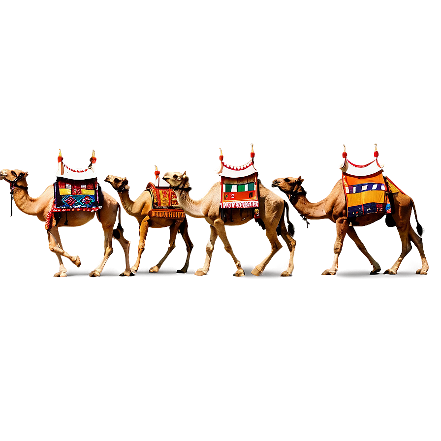 Camel Caravan Png Cyg