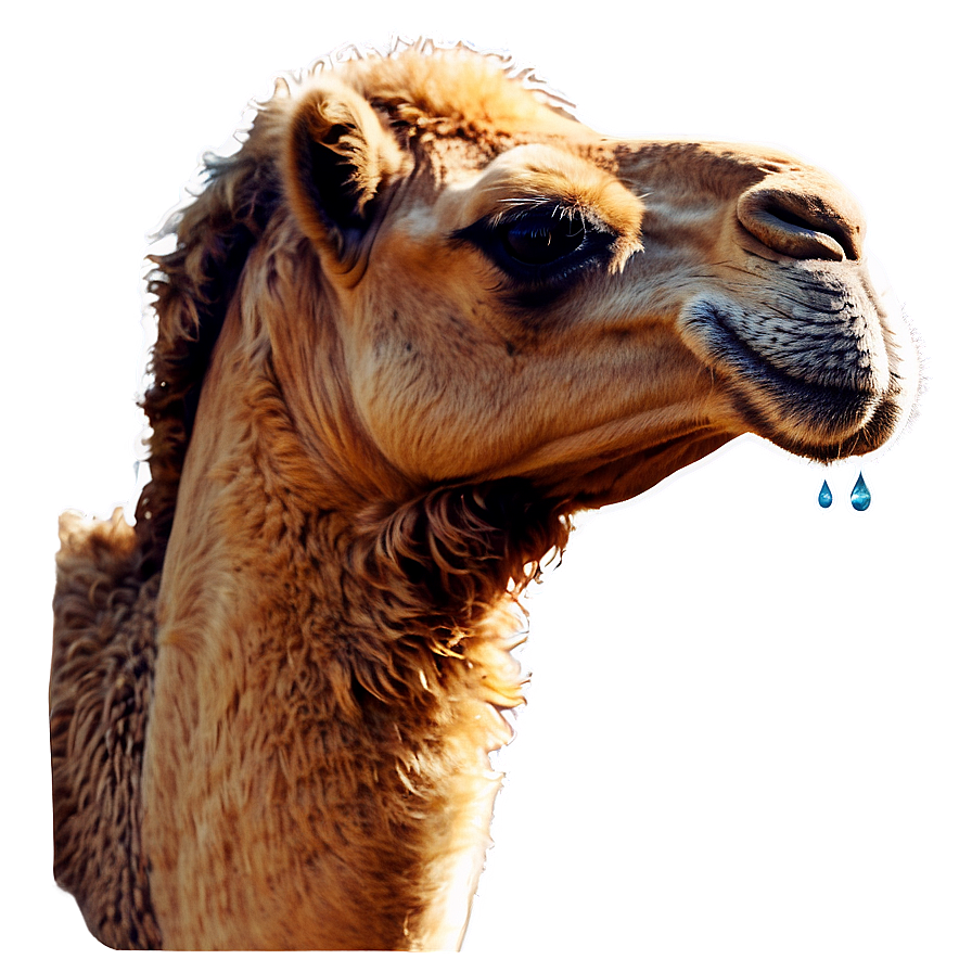 Camel Drinking Water Png 29