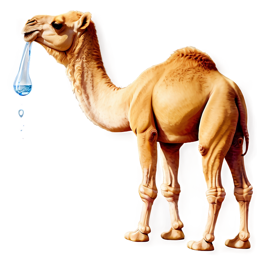 Camel Drinking Water Png Kdw