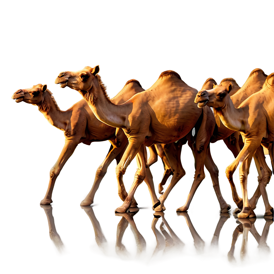 Camel Herd Png 22