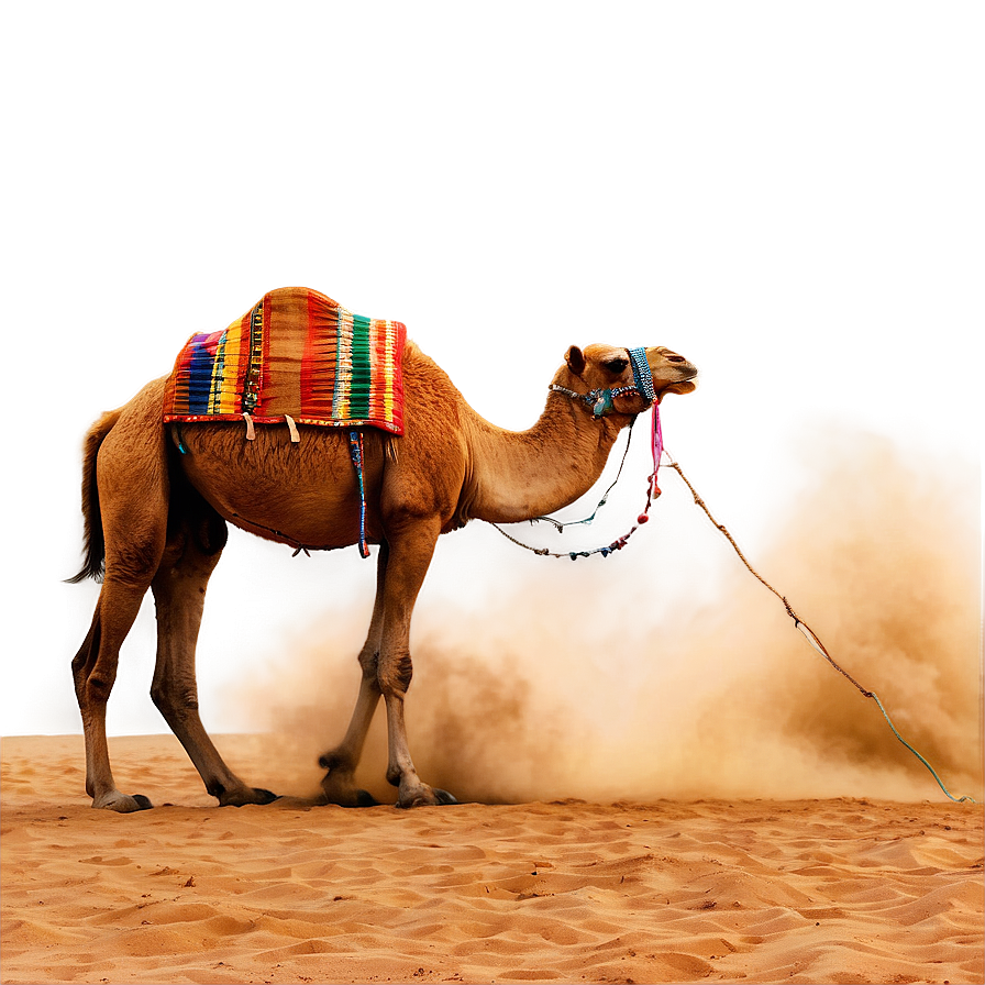 Camel In Sandstorm Png Eoh24