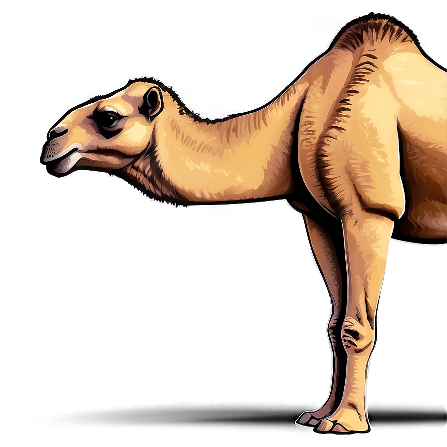 Camel Outline Png 1