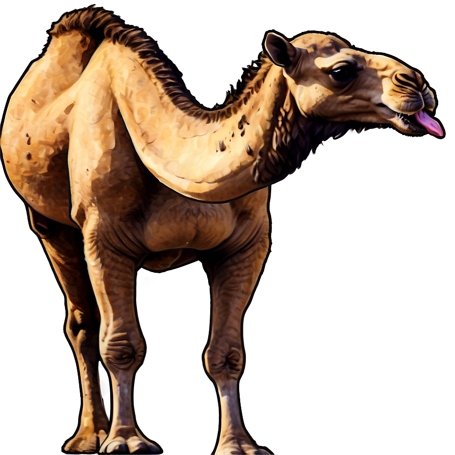 Camel Sketch Png 05212024