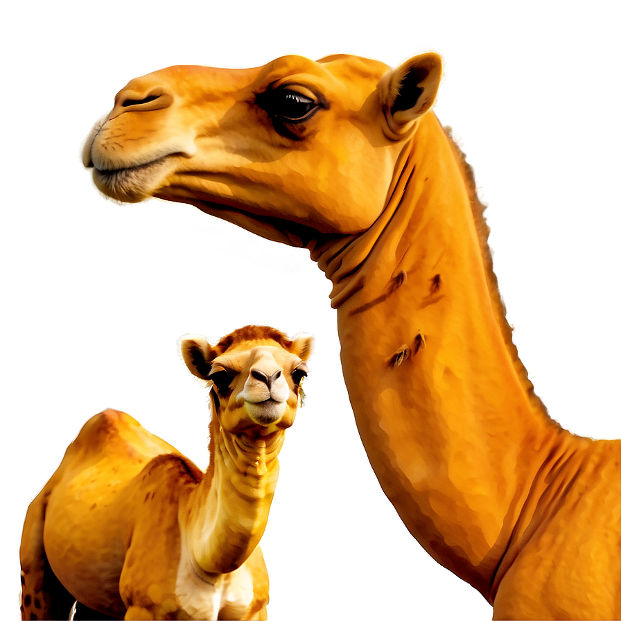 Camel With Calf Png 20