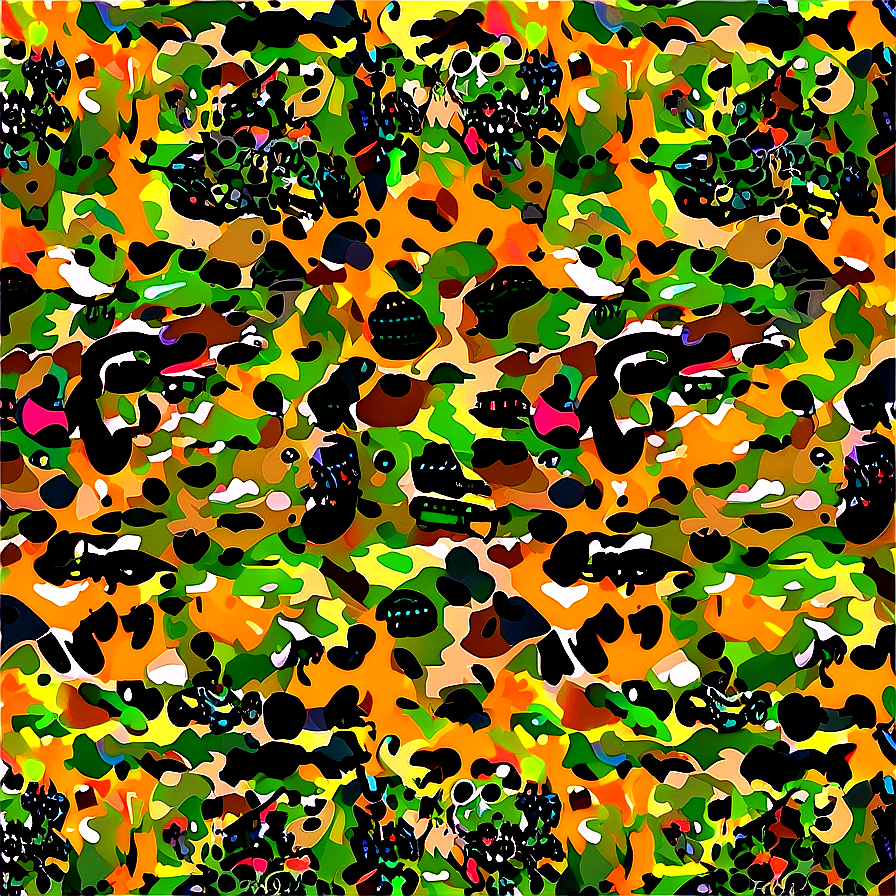 Camo Animal Pattern Png 8