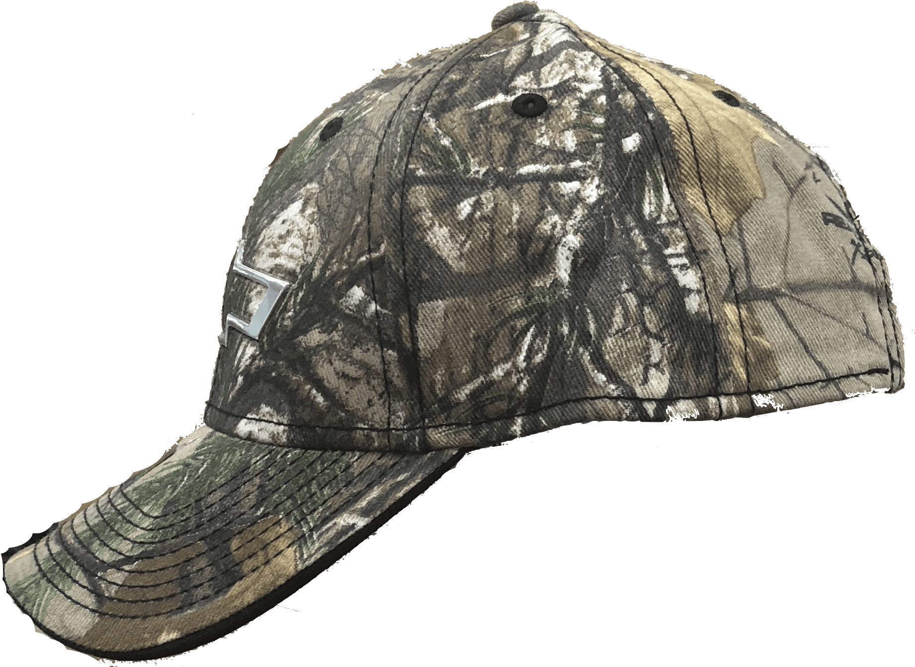 Camo Baseball Cap Isolated