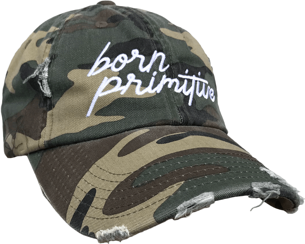 Camo Cap Born Primitive