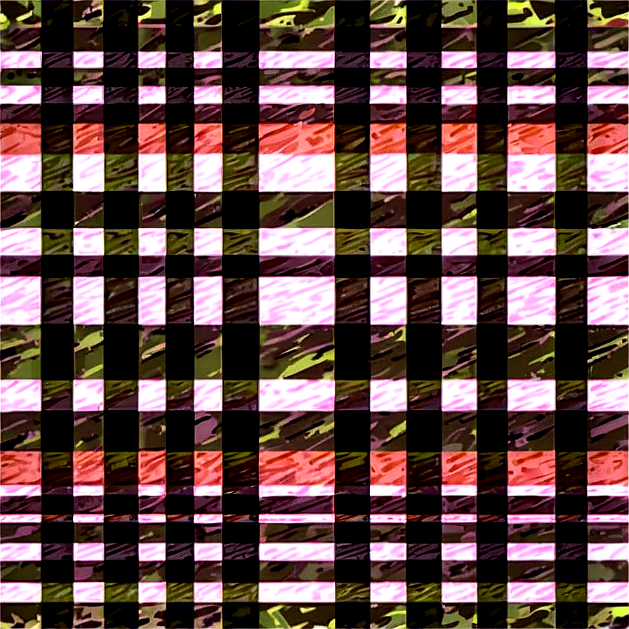 Camo Checkered Design Png Umc