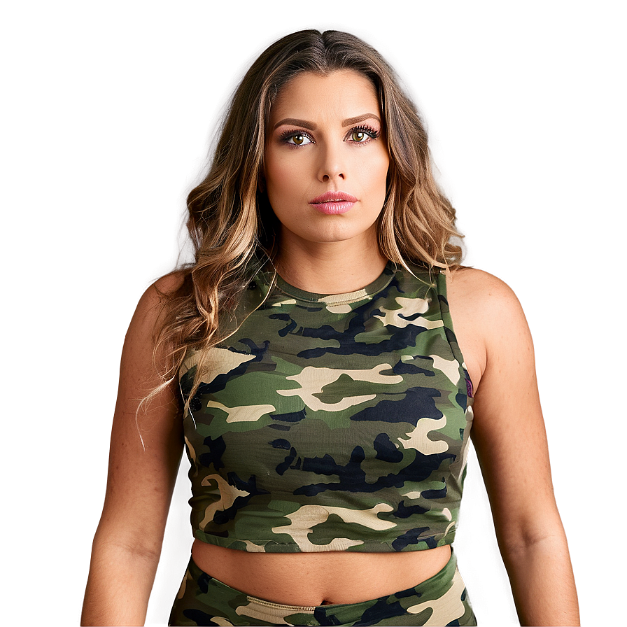 Camo Crop Top Png 05252024