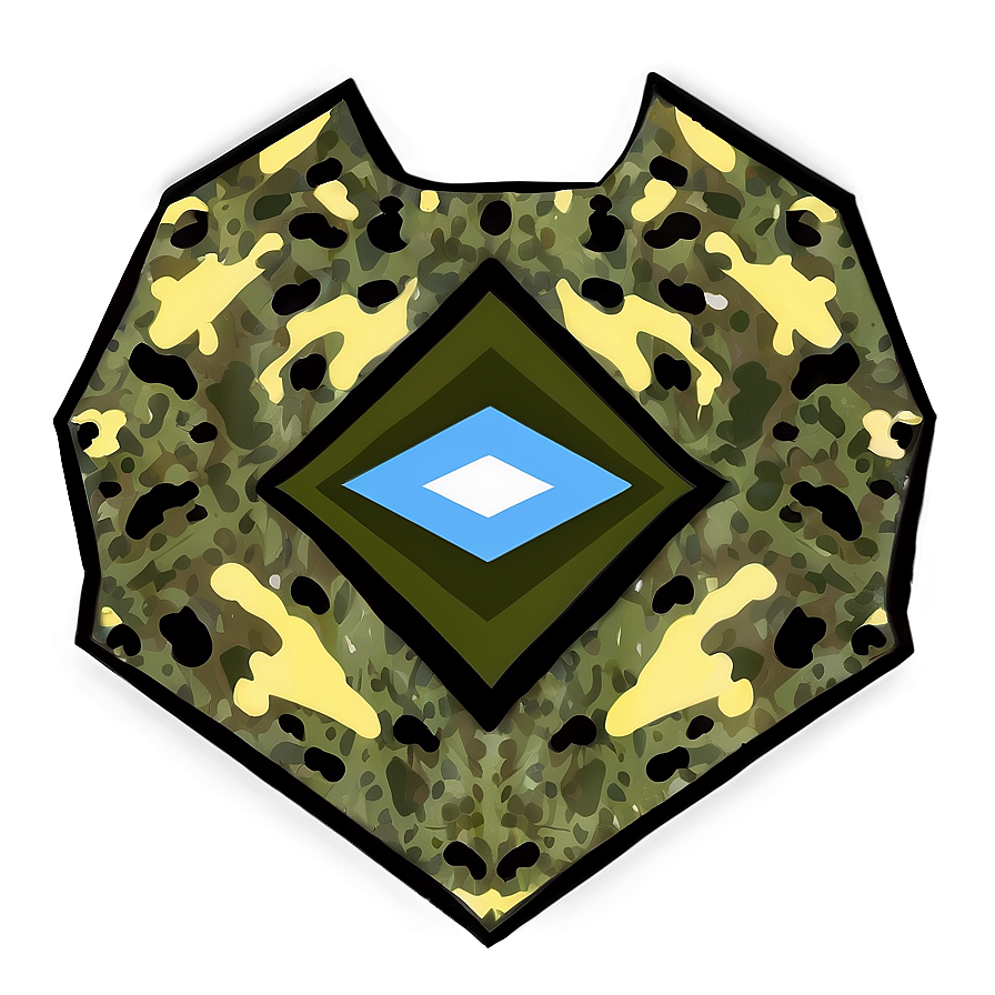 Camo Diamond Design Png 05062024