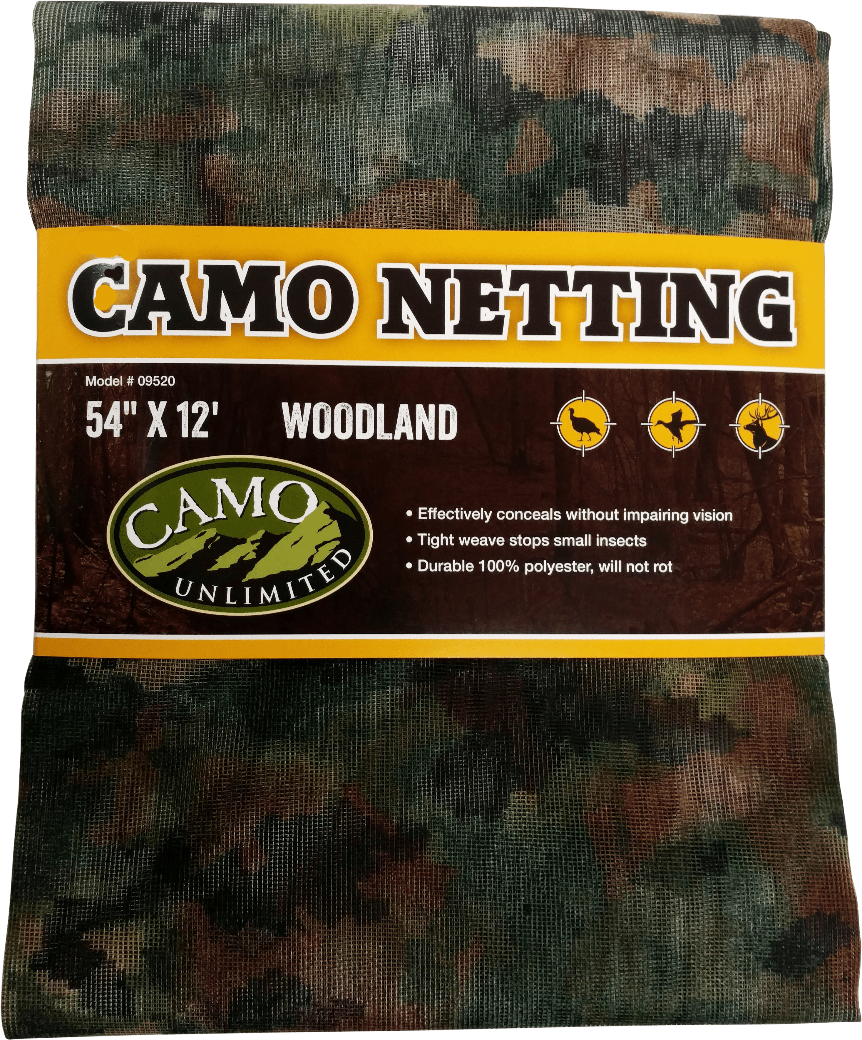 Camo Netting Woodland54x12