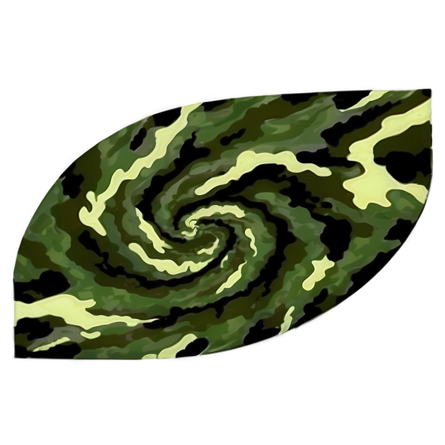 Camo Swirl Design Png 05062024