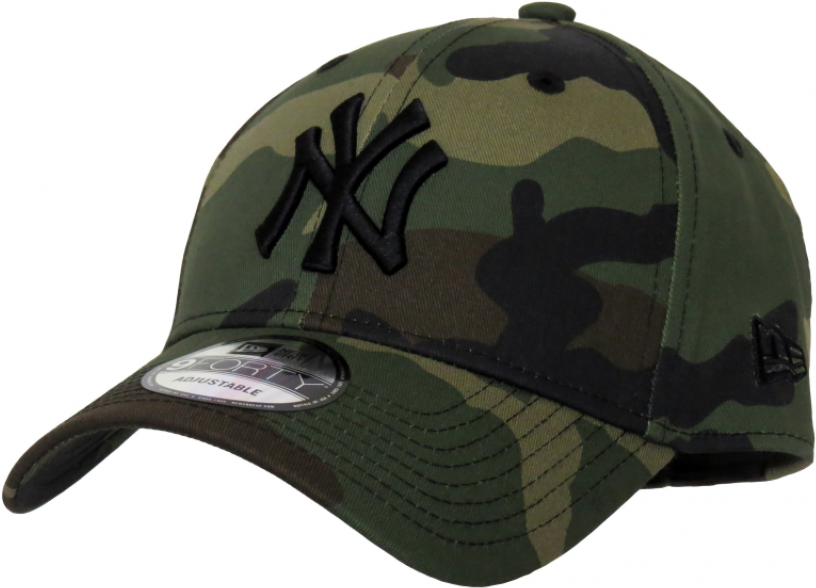 Camo Yankees Cap Adjustable