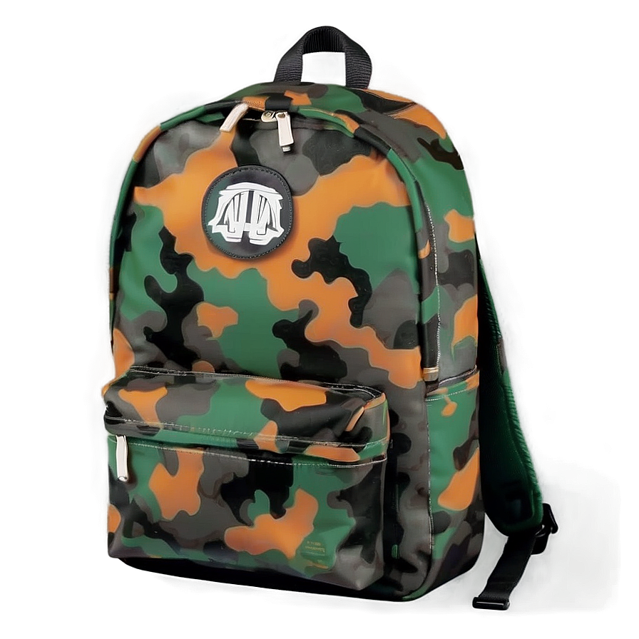 Camouflage Bookbag Png Rnh76