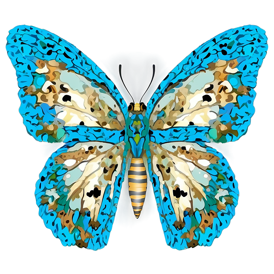 Camouflage Butterfly Hidden Png 6