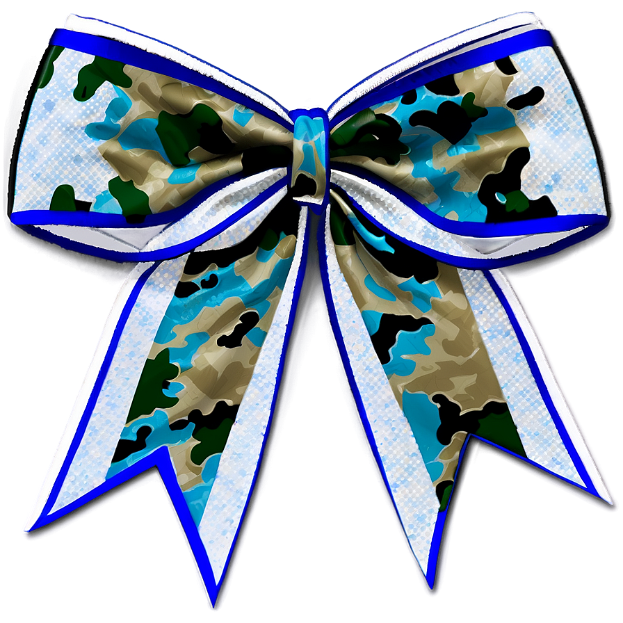 Camouflage Cheer Bow Png 42