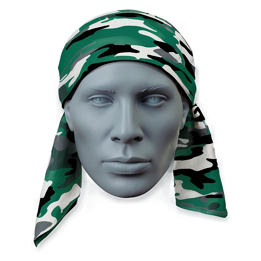 Camouflage Durag Png Qac