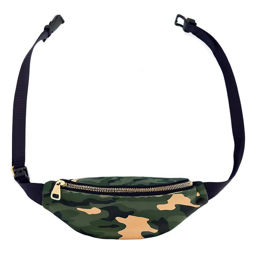 Camouflage Fanny Pack Png 06212024